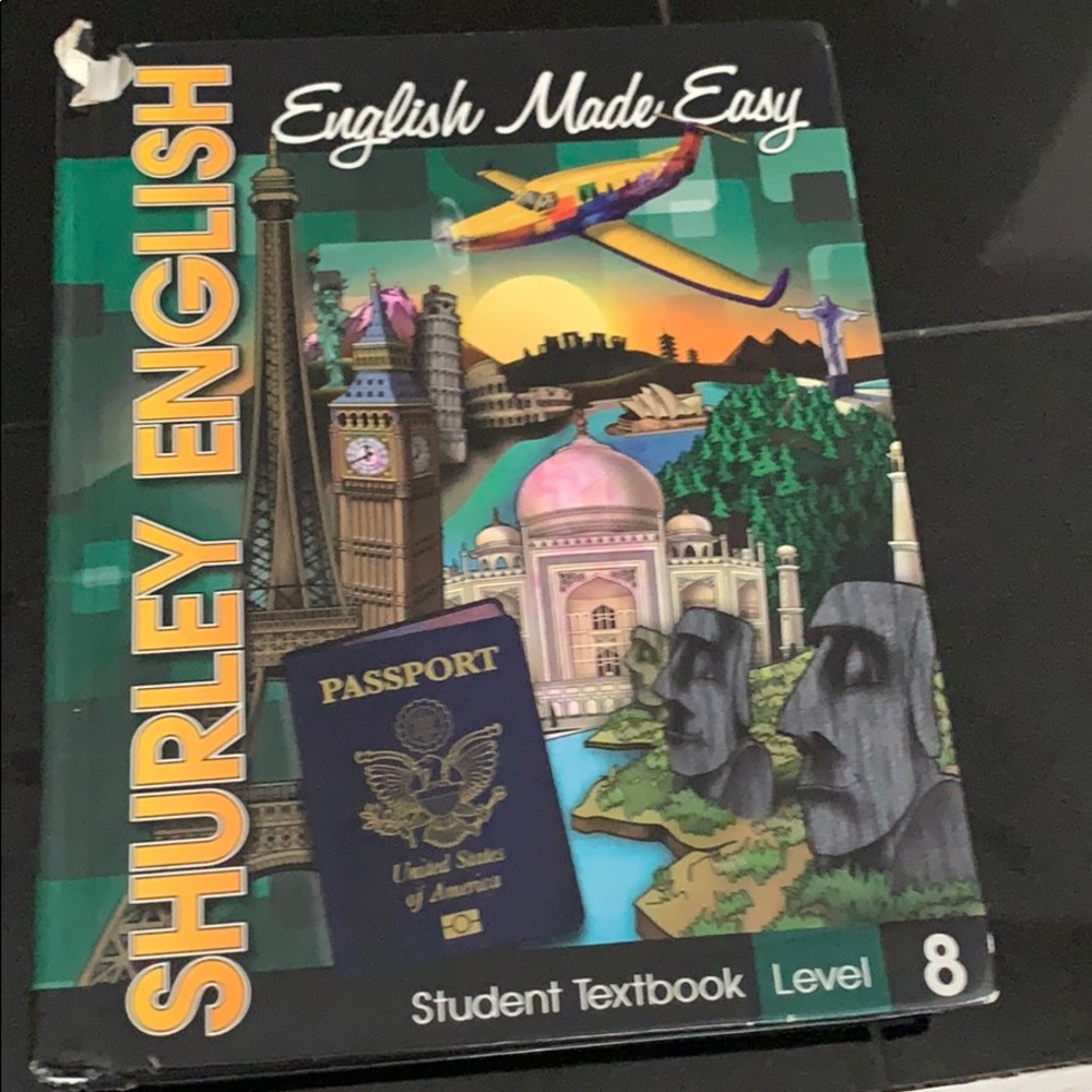 Shirley English student text book level 8 excelle